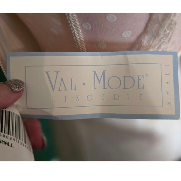 Vintage 90s Val Mode Cream Chemise - Size Small, NWT - Picture 11 of 11